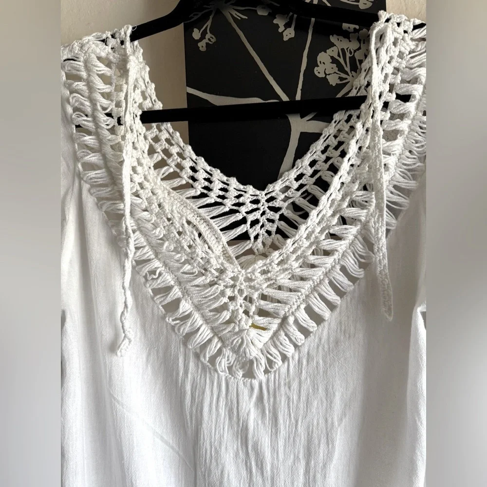 Roberta Roller Rabbit Summer Swim Cover Up Size Medium - Picture 4 of 8